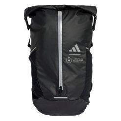 Plecak Mercedes - AMG Petronas Formula One Team Adaptive Packing System. Czarne plecaki adidas, bez wzorów, z materiału, bez dodatków. Za 599.00 zł.