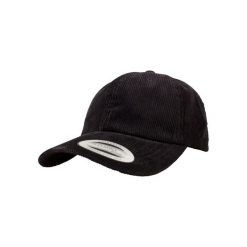 Czapka Flexfit low profile corduroy dad. Czarne czapki z daszkiem FLEXFIT, bez wzorów. Za 120.00 zł.