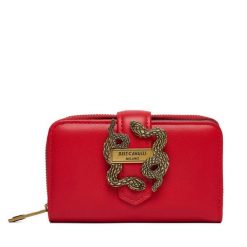 Portfel Just Cavalli. Czerwone portfele Just Cavalli, bez wzorów. Za 319.99 zł.