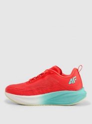 4F Buty do biegania FLASH SPEED damskie - koralowe 40. Pomarańczowe buty do biegania 4f, bez wzorów, bez zapięcia, do biegania. Za 429.99 zł.