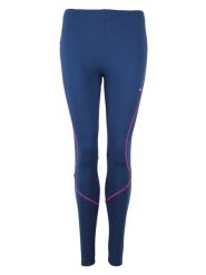 Peak Mountain Legginsy w kolorze granatowym rozmiar: S. Niebieskie legginsy Peak Mountain, bez wzorów, z materiału, klasyczne. Za 87.40 zł.