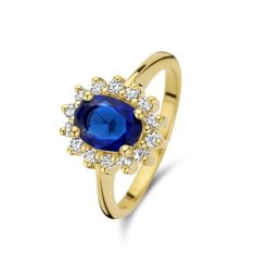 Parte Di Me Pierścionek Parte Di Me Mia Colore Azure złoty - pozłacany/srebro Pierścionki 1 ct Damski. Niebieskie pierścionki Parte Di Me, z cyrkonią, pozłacane. Za 251.99 zł.