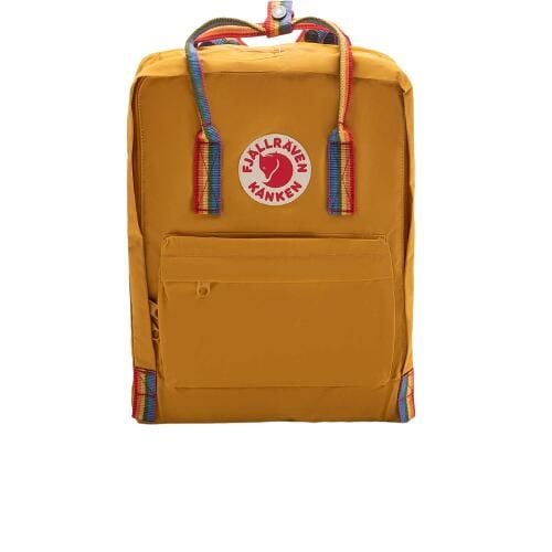 Plecak Fjallraven Kanken Rainbow Yellow Uniwersalny. Żółte plecaki Fjällräven, bez wzorów, bez dodatków. Za 371.99 zł.