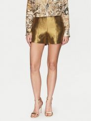 Marciano Guess Szorty materiałowe 5GGD24 7312A Złoty Regular Fit. Żółte szorty Marciano Guess, z aplikacjami, z materiału. Za 599.99 zł.