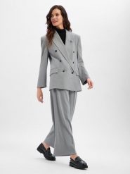 HUGO Marynarka damska - Antegi Kobiety szary jednolity, 38. Szare marynarki i żakiety Hugo, bez wzorów, z wiskozy, biznesowe, bez ramiączek. Za 1,599.95 zł.