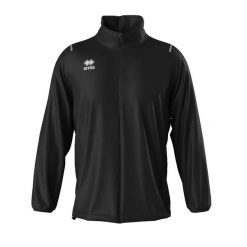 Kurtka wiatroszczelna Errea Pressing. Czarne kurtki ERREA, bez wzorów, eleganckie, bez kaptura. Za 218.50 zł.