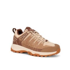 Buty trekkingowe damskie TREZETA Thunder Leather W's z membraną WP. Brązowe trekkingi Trezeta, bez wzorów, bez zapięcia, wspinaczkowe. Za 499.90 zł.
