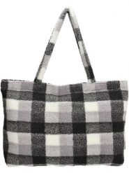 Beagles Shopper bag w kolorze szaro-czarnym - 60 x 36 x 10 cm rozmiar: onesize. Czarne shopper bag Beagles, bez wzorów, z materiału, na ramię, bez dodatków. Za 96.45 zł.