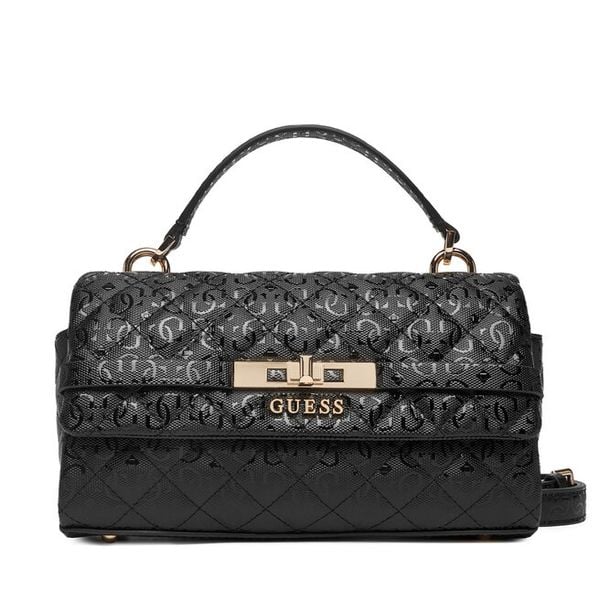 Torebka Guess. Czarne torebki klasyczne Guess, z aplikacjami, klasyczne, bez dodatków. Za 339.99 zł.