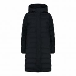 Płaszcz ocieplany damska CMP 35K3676 Coat Fix Hood. Czarne płaszcze CMP, l, bez wzorów, z materiału, z kapturem. Za 739.99 zł.