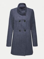 ONLY Płaszcz przejściowy Sedona 15321868 Niebieski Regular Fit. Niebieskie płaszcze ONLY, s, bez wzorów, z syntetyku, bez kaptura. Za 129.99 zł.