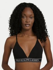 Polo Ralph Lauren Biustonosz braletka 4P0480 Czarny. Czarne biustonosze Polo Ralph Lauren, bez wzorów, z syntetyku. Za 297.99 zł.