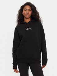 Ellesse Bluza Jazana SGP16460 Czarny Regular Fit. Czarne bluzy Ellesse, bez wzorów, z bawełny, bez kaptura. Za 139.99 zł.