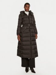 TWINSET Kurtka puchowa 242TP2183 Czarny Regular Fit. Czarne kurtki Twinset, bez wzorów, z puchu, bez kaptura. Za 1,529.00 zł.