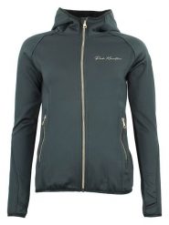 Peak Mountain Kurtka polarowa "Acampo" w kolorze czarnym rozmiar: S. Czarne kurtki Peak Mountain, s, bez wzorów, z materiału, bez kaptura. Za 165.99 zł.