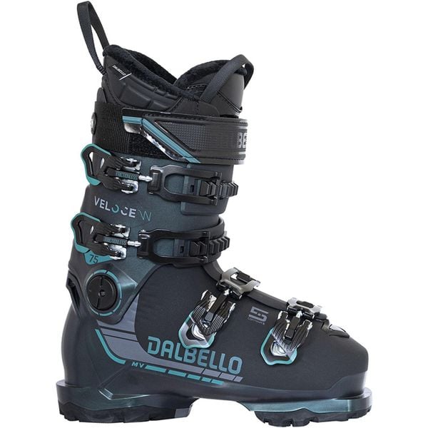 Buty narciarskie Veloce 75 MV W Opal Green. Zielone buty treningowe Dalbello, bez wzorów, bez zapięcia, narciarskie. Za 1,365.05 zł.