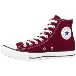 Buty sportowe Converse Chuck Taylor All Star Hi. Czerwone buty sportowe lifestyle Converse, bez wzorów, retro, bez zapięcia. Za 490.00 zł.