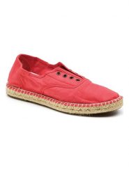 Natural world Espadryle w kolorze czerwonym rozmiar: 35. Czerwone espadryle Natural World, bez wzorów, bez obcasa. Za 66.16 zł.