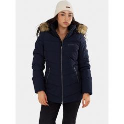 Płaszcz Zimowy Damski Fundango Prue. Niebieskie płaszcze FUNDANGO, na zimę, bez wzorów, z puchu, sportowe, bez kaptura. Za 399.90 zł.