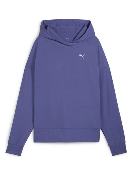 Puma Bluza w kolorze fioletowym rozmiar: L. Różowe bluzy Puma, l, bez wzorów, z kapturem. Za 161.73 zł.
