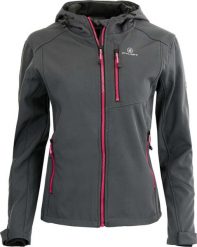 Damska kurtka softshell Athl. Dpt Octavia Lead Grey. Czerwone kurtki Givova, xl, bez wzorów, z elastanu, klasyczne, bez kaptura. Za 280.99 zł.