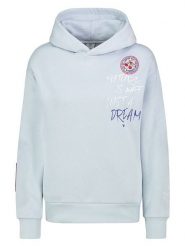 Eight2Nine Bluza w kolorze błękitnym rozmiar: S. Niebieskie bluzy Eight2Nine, s, bez wzorów, z bawełny, bez ramiączek, z kapturem. Za 113.99 zł.