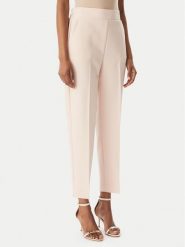 Maryley Spodnie materiałowe 26EB616/43PY Różowy jasny Regular Fit. Czerwone spodnie materiałowe Maryley, bez wzorów, z materiału. Za 239.99 zł.