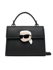 KARL LAGERFELD Torebka A3W30325 Czarny. Czarne torebki klasyczne KARL LAGERFELD, bez wzorów, ze skóry, bez dodatków. Za 799.99 zł.
