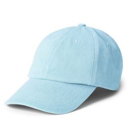 Czapka z daszkiem Polo Ralph Lauren. Niebieskie czapki z daszkiem Polo Ralph Lauren, bez wzorów. Za 219.99 zł.