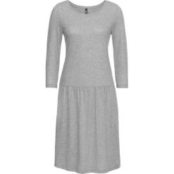 Sukienka bonprix jasnoszary melanż. Sukienki marki Marie Zélie. Za 27.99 zł.