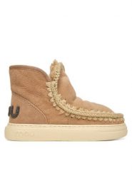 Mou Śniegowce MU.FW411001A Brązowy. Brązowe śniegowce Mou, bez wzorów, ze skóry, bez zapięcia. Za 1,139.00 zł.