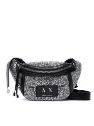 Armani Exchange Nerka XW002655 AF27000 MC009 Czarny. Czarne nerki i saszetki Armani Exchange, bez wzorów, ze skóry, bez dodatków. Za 514.99 zł.