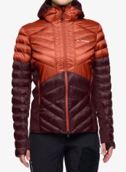 Kurtka ocieplana damska Vaude Sesvenna Pro Jacket II. Czerwone kurtki Vaude, l, bez wzorów, z materiału, eleganckie, bez kaptura. Za 758.99 zł.