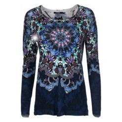 Desigual Sweter Damski Munich S, Ciemnoniebieski. Swetry marki Desigual. W wyprzedaży za 277.00 zł.