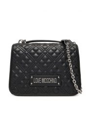 LOVE MOSCHINO Torebka JC4000PP1NLA000B Czarny. Czarne torebki klasyczne Love Moschino, bez wzorów, ze skóry, bez dodatków. Za 679.99 zł.