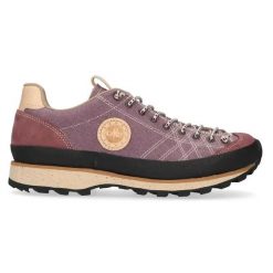 Buty trekkingowe Lomer Bio Naturale Canvas. Brązowe buty trekkingowe Lomer, bez wzorów, z bawełny, bez zapięcia, trekkingowe. Za 729.99 zł.