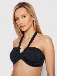 Seafolly Góra od bikini Halter 33816-942 Czarny. Czarne bikini Seafolly, bez wzorów, z syntetyku. Za 259.99 zł.