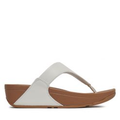 Japonki FitFlop. Białe japonki FitFlop, bez wzorów. Za 229.99 zł.