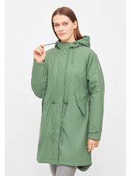 Derbe Parka w kolorze jasnozielonym rozmiar: 42. Zielone płaszcze Derbe, bez wzorów, bez kaptura. Za 389.95 zł.