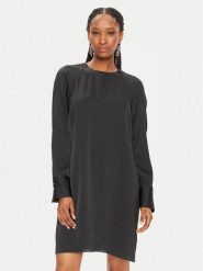 Calvin Klein Sukienka codzienna K20K207160 Czarny Regular Fit. Czarne sukienki Calvin Klein, na co dzień, bez wzorów, z syntetyku, bez kołnierzyka, bez ramiączek, proste. Za 479.99 zł.