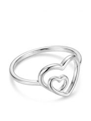 TOUS Pierścionek Flechazo 1004568612 Srebrny. Szare pierścionki tous, metalowe. Za 209.99 zł.