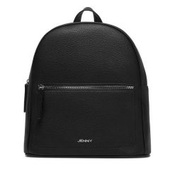 Plecak JENNY. Czarne plecaki Jenny, bez wzorów, bez dodatków. Za 149.99 zł.