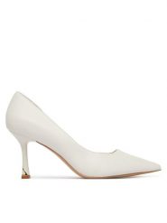 Aldo Szpilki Livianna 14190576 Biały. Białe szpilki Aldo, bez wzorów, ze skóry, bez obcasa, na szpilce, bez zapięcia. Za 319.99 zł.