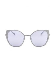 Longchamp Damskie okulary przeciwsłoneczne w kolorze szaro-błękitnym rozmiar: 56. Niebieskie okulary przeciwsłoneczne Longchamp, bez wzorów, z tworzywa sztucznego, metalowe. Za 169.95 zł.