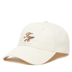 Czapka z daszkiem Tommy Hilfiger. Brązowe czapki z daszkiem Tommy Hilfiger, bez wzorów. Za 149.99 zł.