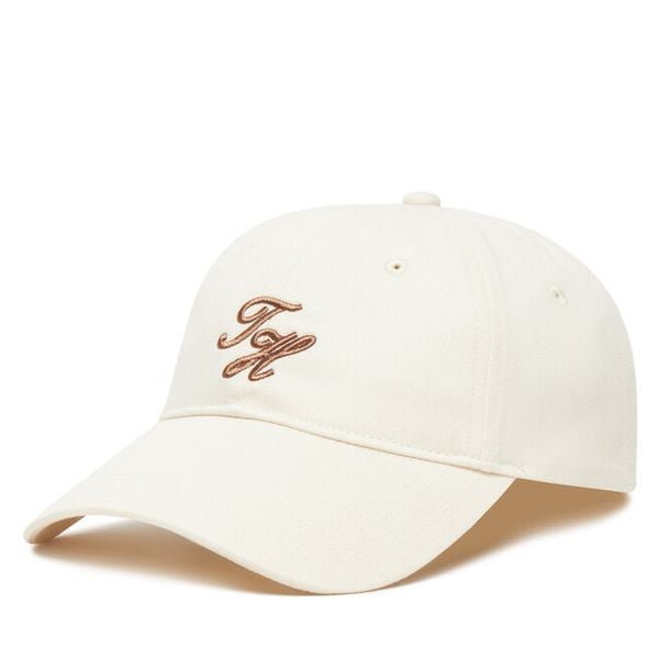 Czapka z daszkiem Tommy Hilfiger. Brązowe czapki z daszkiem Tommy Hilfiger, bez wzorów. Za 109.99 zł.