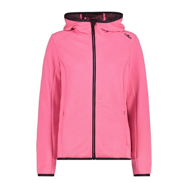 Bluza damska turystyczna CMP 33E6546. Czerwone bluzy CMP, xs, bez wzorów, sportowe, bez ramiączek, bez kaptura. Za 229.99 zł.