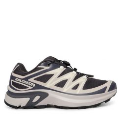 Trekkingi Salomon. Czerwone buty trekkingowe Salomon, bez zapięcia. Za 479.99 zł.