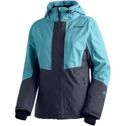 Damska kurtka narciarska Maier Sports Campigna. Niebieskie kurtki narciarskie Maier Sports, na zimę, l, bez wzorów, z materiału, bez kaptura, narciarskie. Za 883.00 zł.
