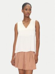 ViCOLO Bluzka TD0765 Écru Regular Fit. Bluzki ViCOLO, l, bez wzorów, z syntetyku, bez kołnierzyka, bez ramiączek. Za 129.99 zł.